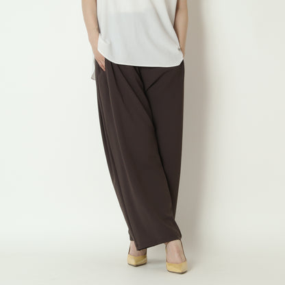 ストレッチシフォンサイドタックパンツ　80268206