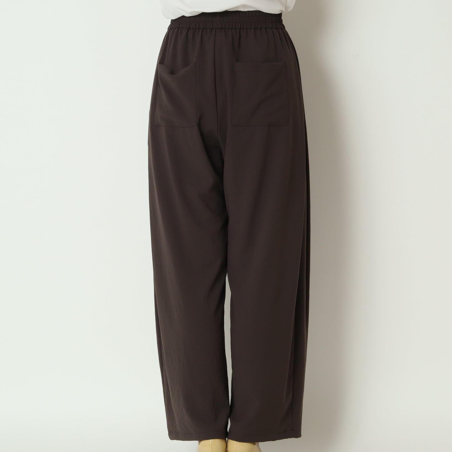 ストレッチシフォンサイドタックパンツ　80268206