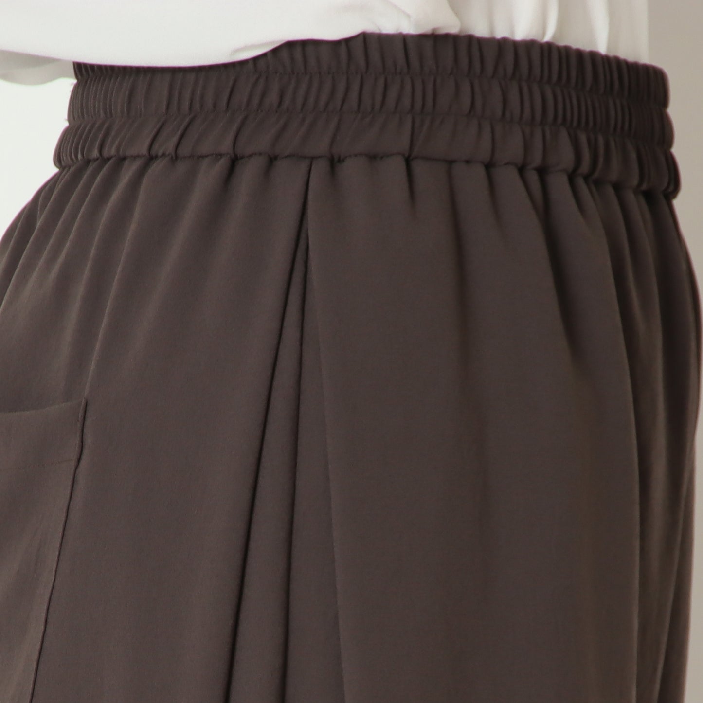 ストレッチシフォンサイドタックパンツ　80268206