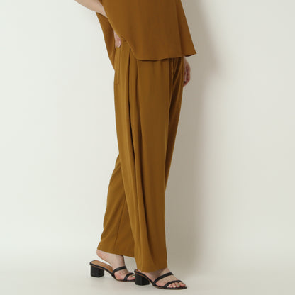 ストレッチシフォンサイドタックパンツ　80268206