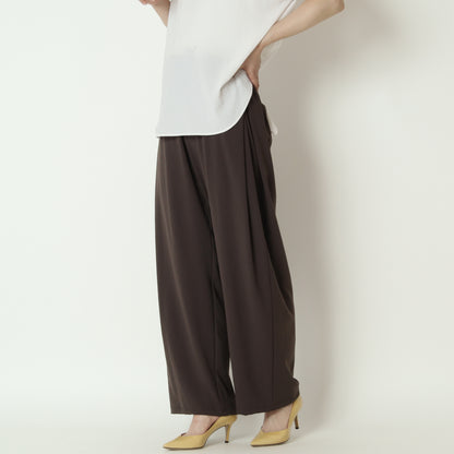 ストレッチシフォンサイドタックパンツ　80268206