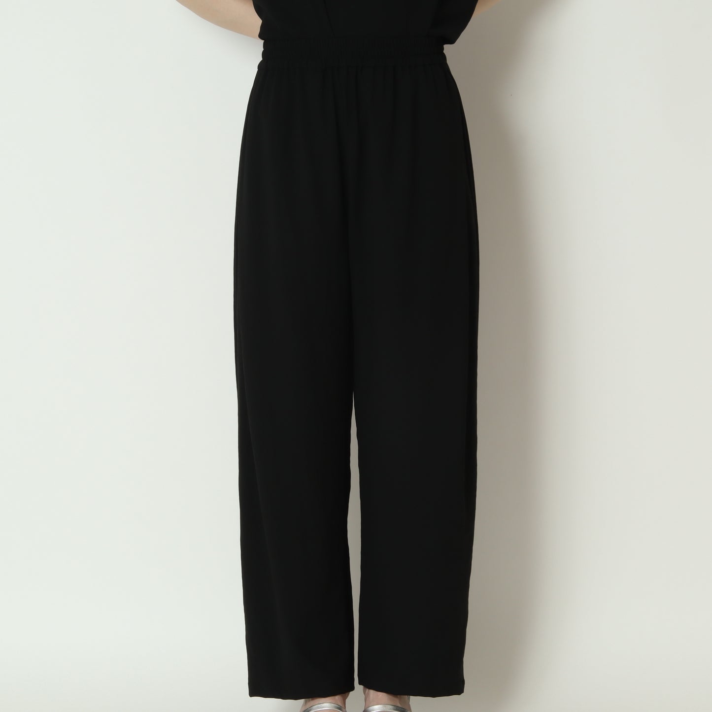 ストレッチシフォンサイドタックパンツ　80268206