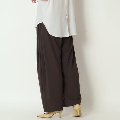 ストレッチシフォンサイドタックパンツ　80268206
