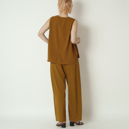 ストレッチシフォンノースリーブブラウス　80268710