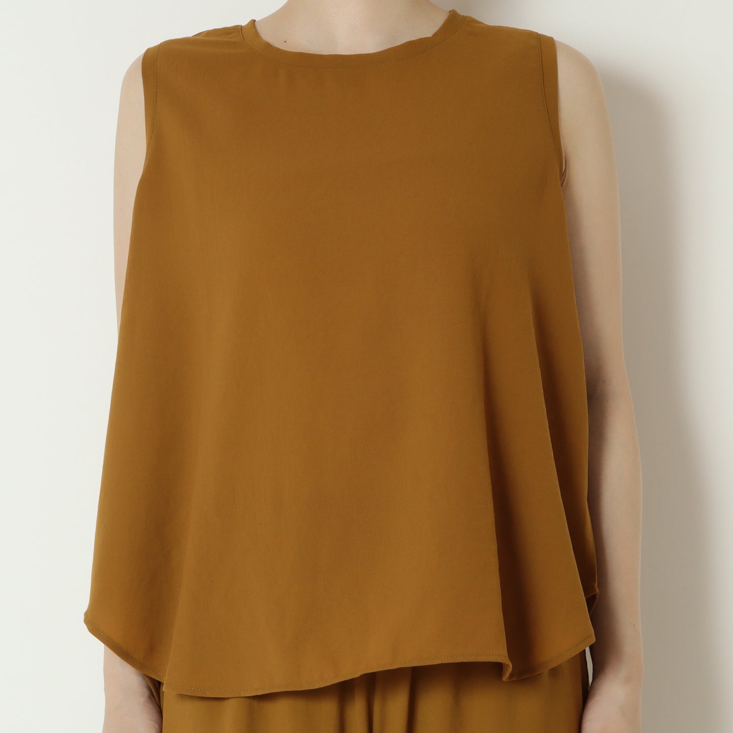 ストレッチシフォンノースリーブブラウス　80268710