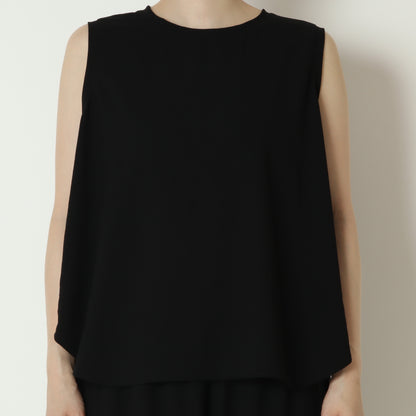 ストレッチシフォンノースリーブブラウス　80268710