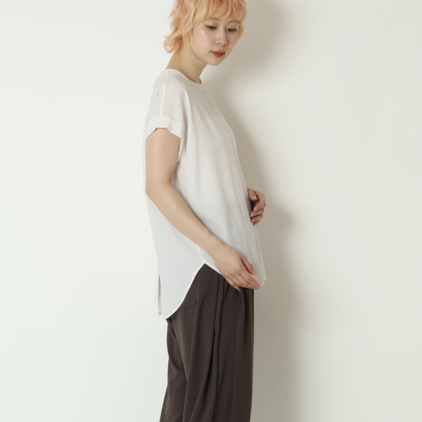 ストレッチシフォンブラウス　80268711