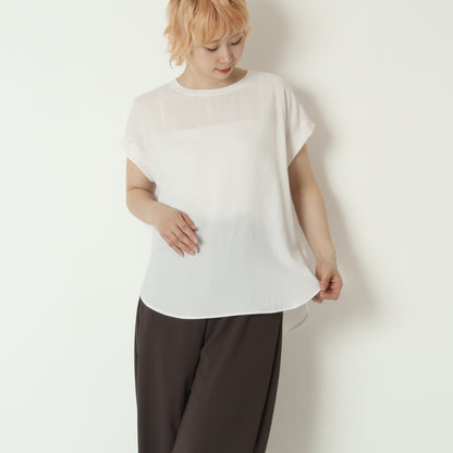 ストレッチシフォンブラウス　80268711