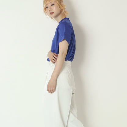 スリットネックデザインTシャツ 21268438