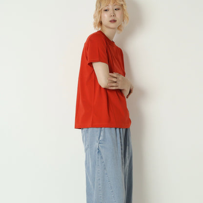 スリットネックデザインTシャツ 21268438