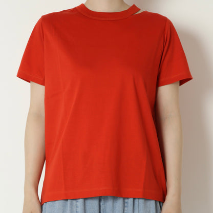 スリットネックデザインTシャツ 21268438