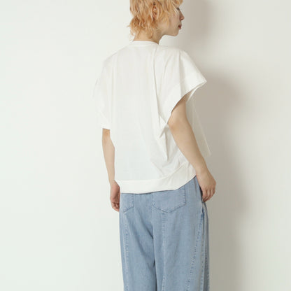 フレアスリーブTシャツ　21268445