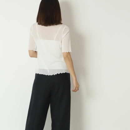 モックネックシアーカットソー　20268869
