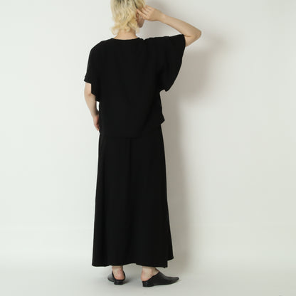 ストレッチシフォン袖フリルプルオーバー　80268303