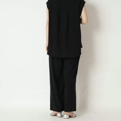 ストレッチシフォンタックパンツ　80268309