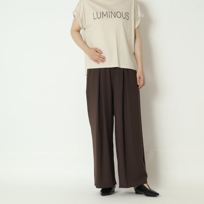 ストレッチシフォンタックパンツ　80268309