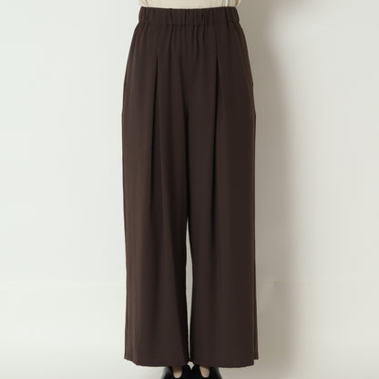 ストレッチシフォンタックパンツ　80268309
