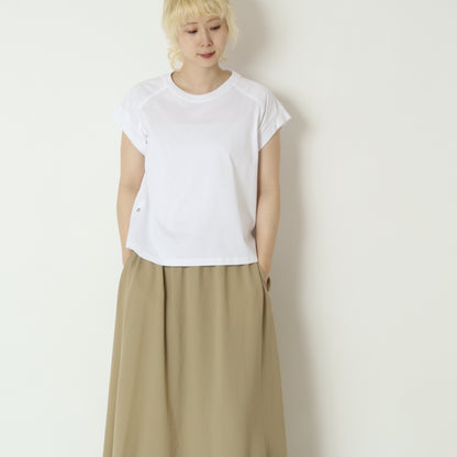 裾タブ付きフレンチスリーブプルオーバー　80268322