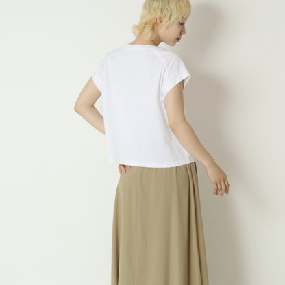 裾タブ付きフレンチスリーブプルオーバー　80268322