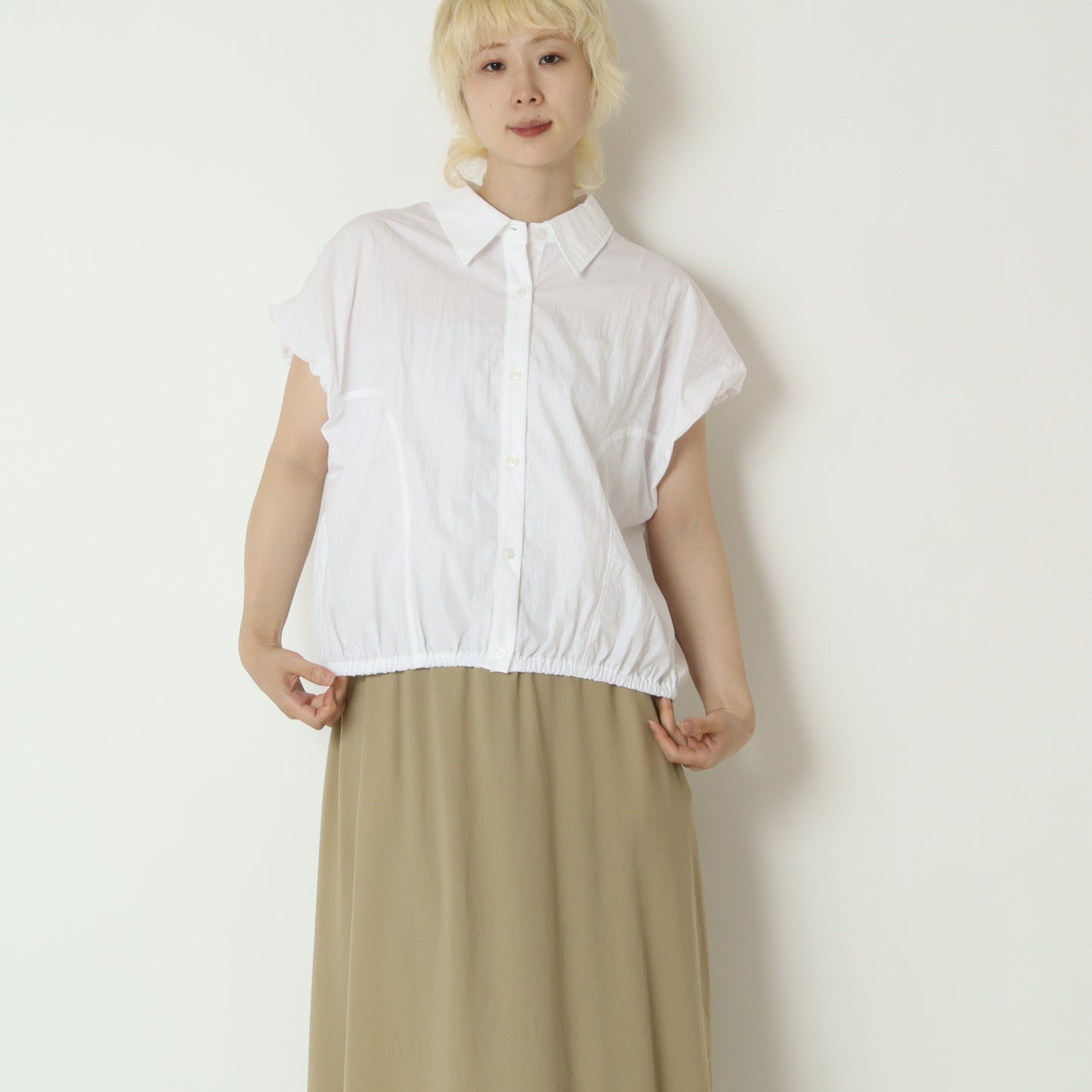 ショートバルーンシャツ　80268729