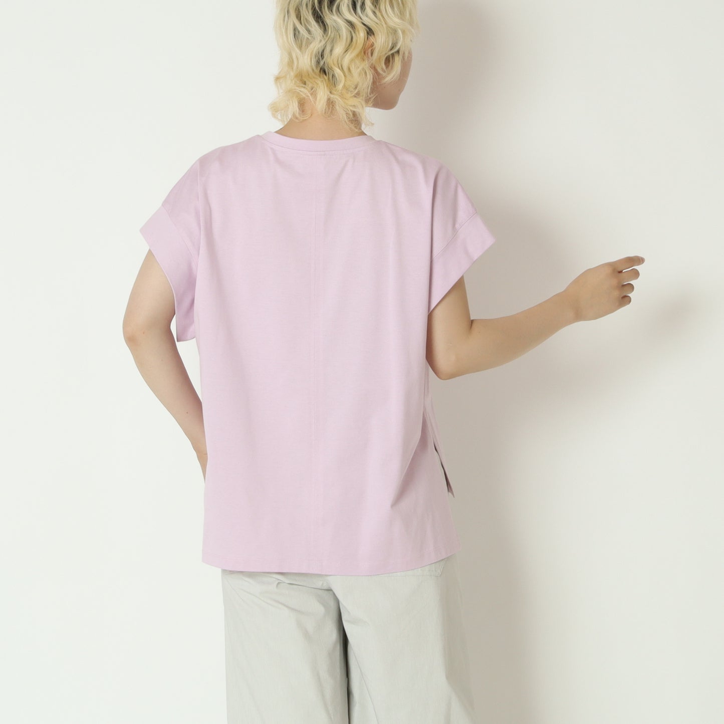 ワイドヘムTシャツ　80268320