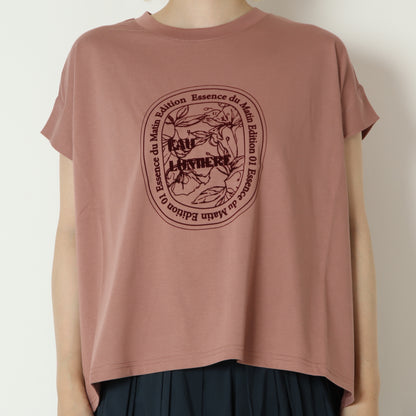 フロッキープリントTシャツ　80268324
