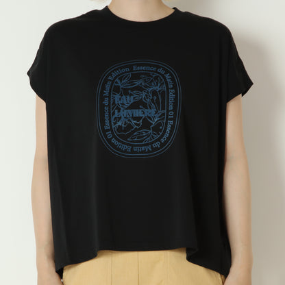 フロッキープリントTシャツ　80268324