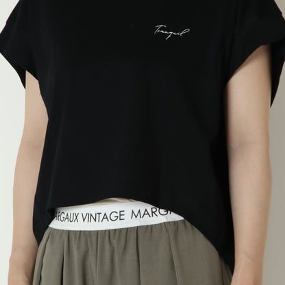 コクーンシルエットロゴTシャツ　80268328