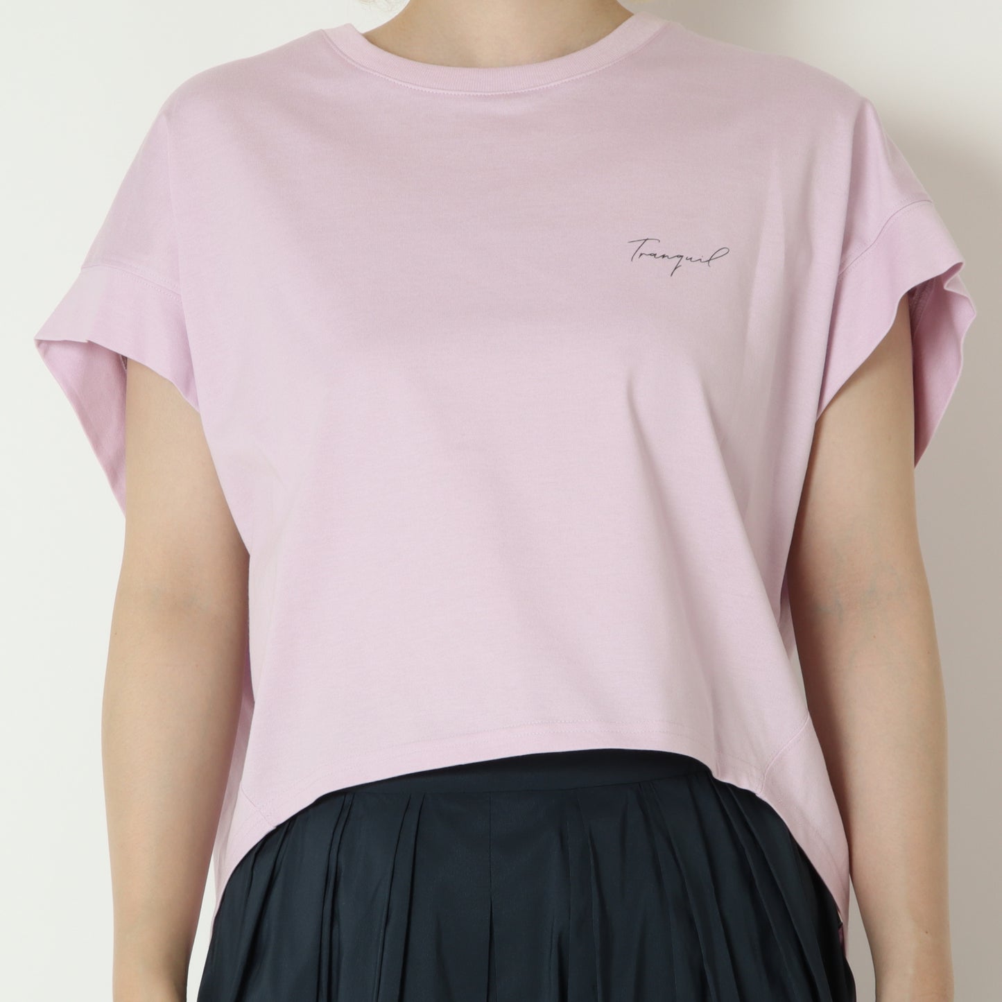 コクーンシルエットロゴTシャツ　80268328