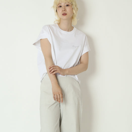 コクーンシルエットロゴTシャツ　80268328