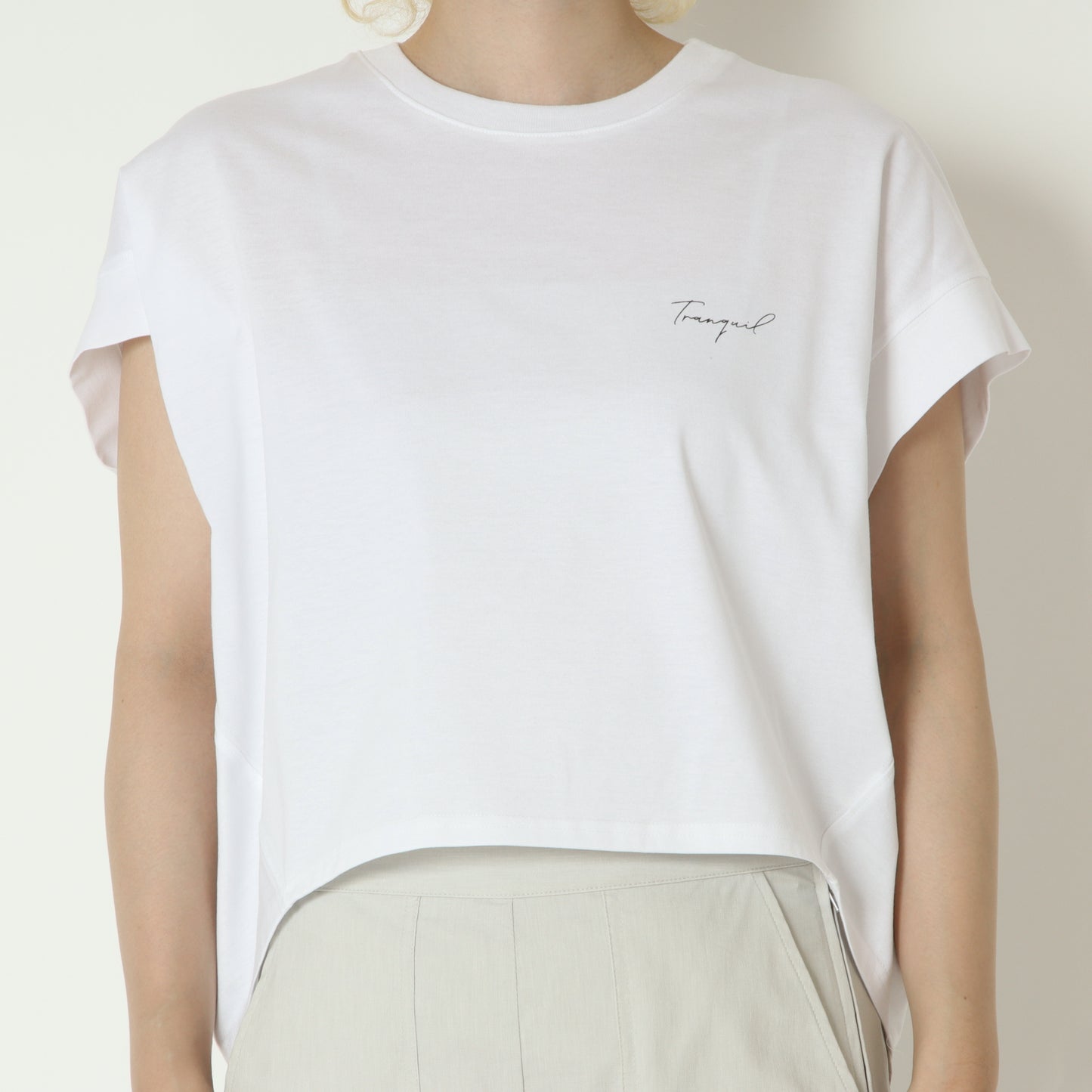 コクーンシルエットロゴTシャツ　80268328