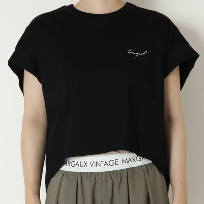 コクーンシルエットロゴTシャツ　80268328