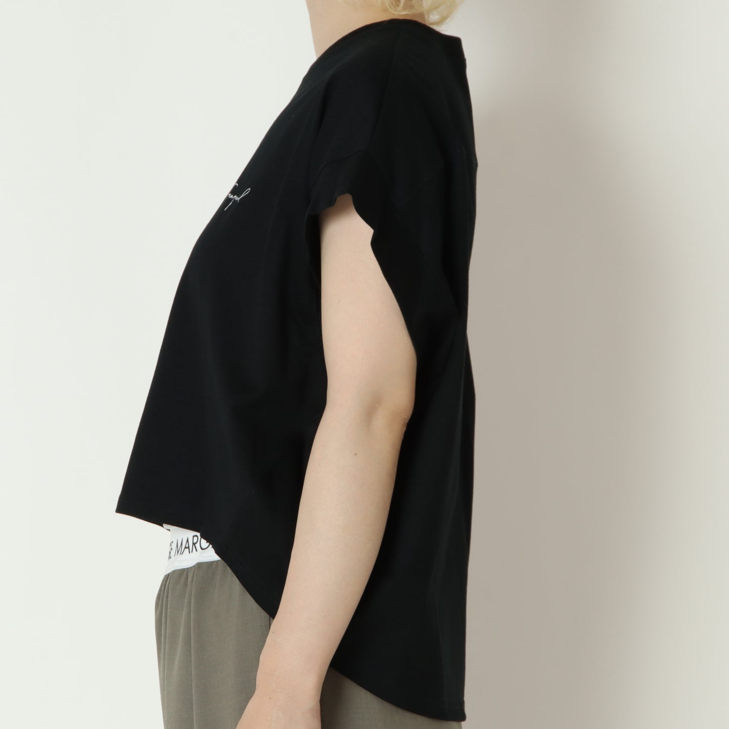 コクーンシルエットロゴTシャツ　80268328