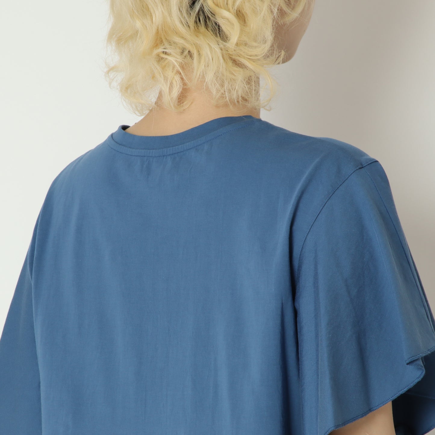 袖フリルバックプリントTシャツ　80268221