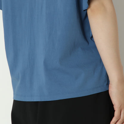 袖フリルバックプリントTシャツ　80268221