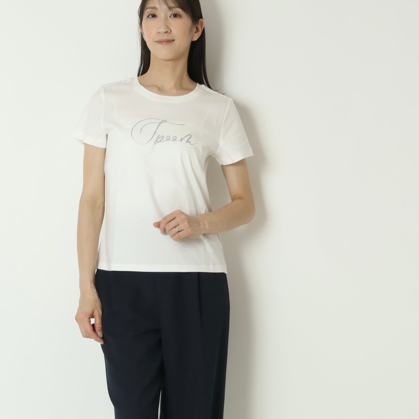 箔プリントTシャツ　SH261313