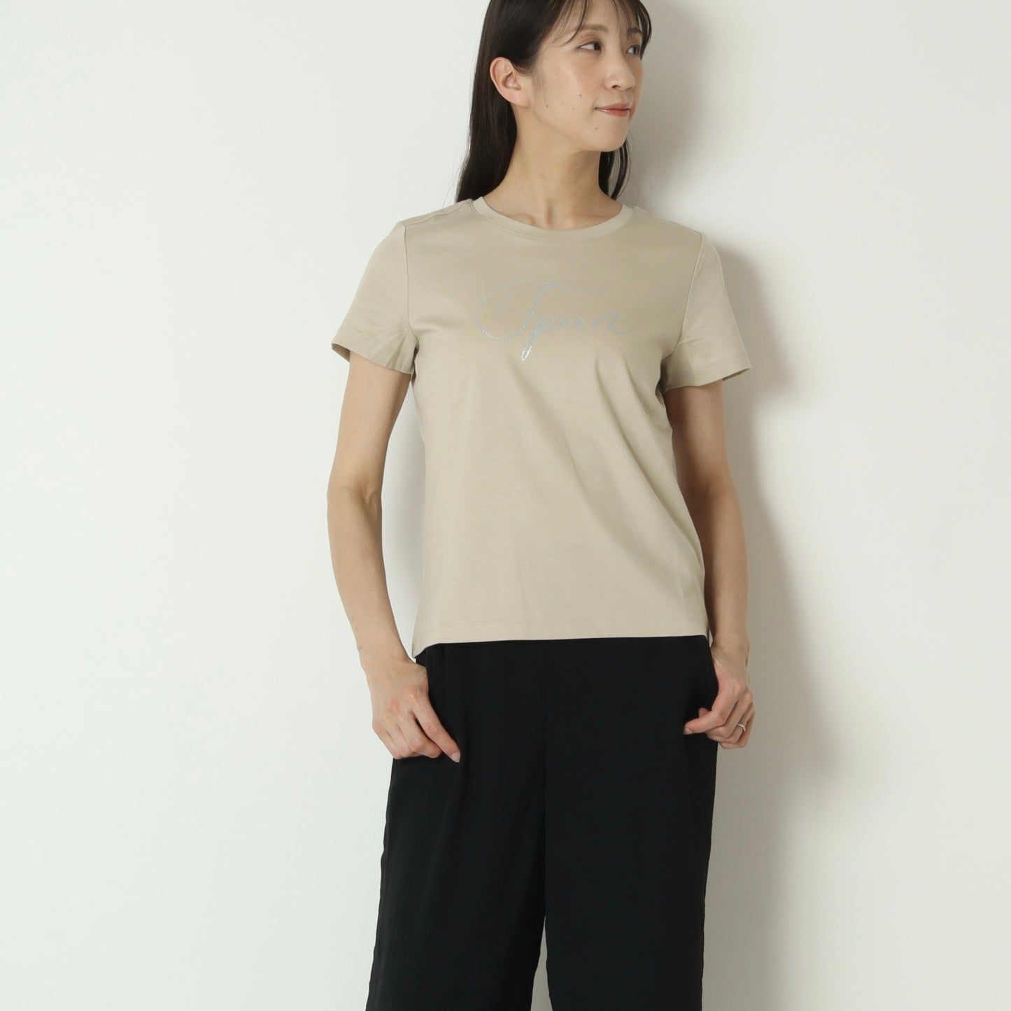 箔プリントTシャツ　SH261313