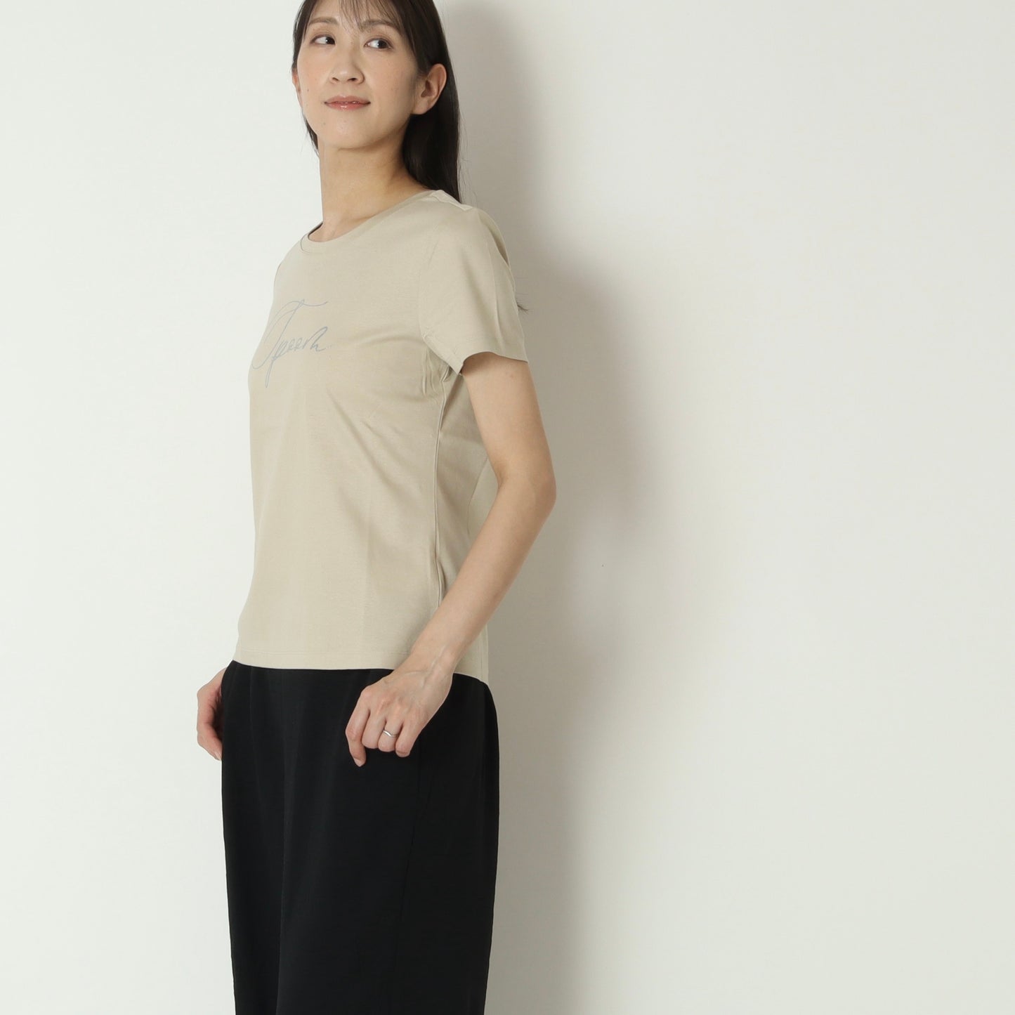 箔プリントTシャツ　SH261313