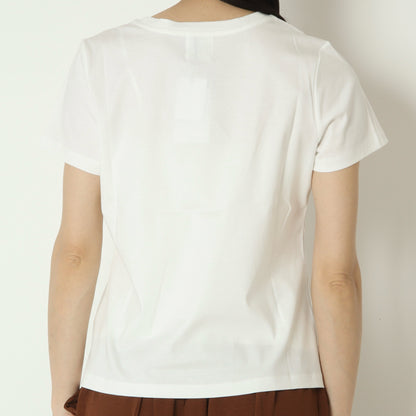 ラインストーンロゴTシャツ　SH261324