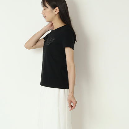 ラインストーンロゴTシャツ　SH261324