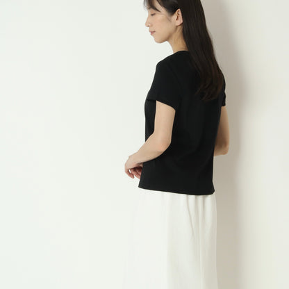 ラインストーンロゴTシャツ　SH261324