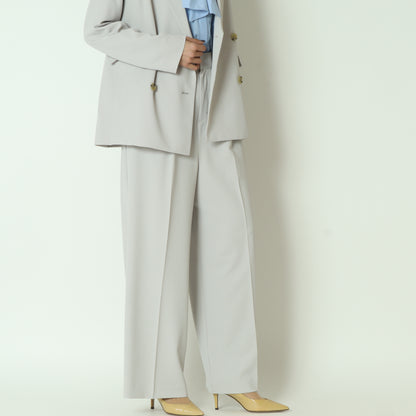 ポリエステルツイルワイドパンツ  8868653