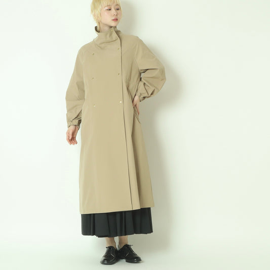 スタンドネックロングコート  8869150