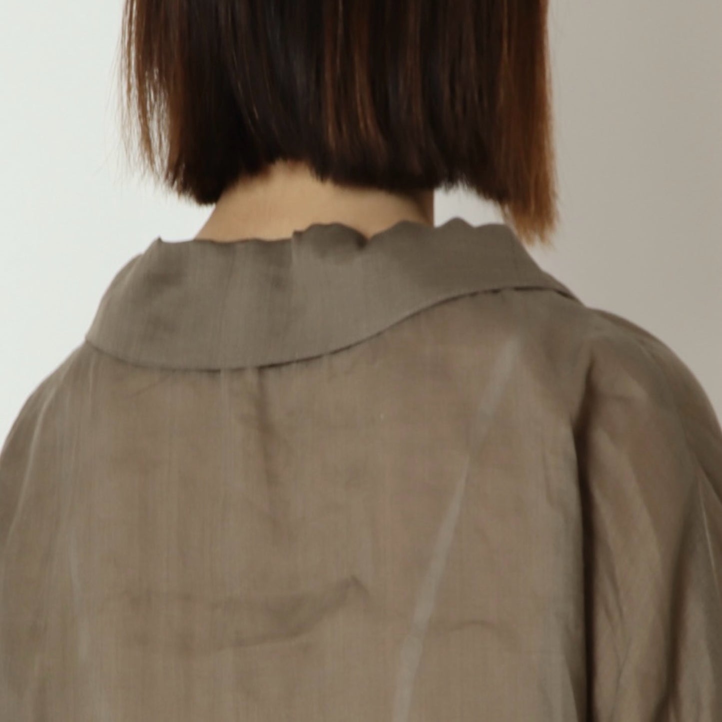 ネックドロストスキッパーブラウス 8921222