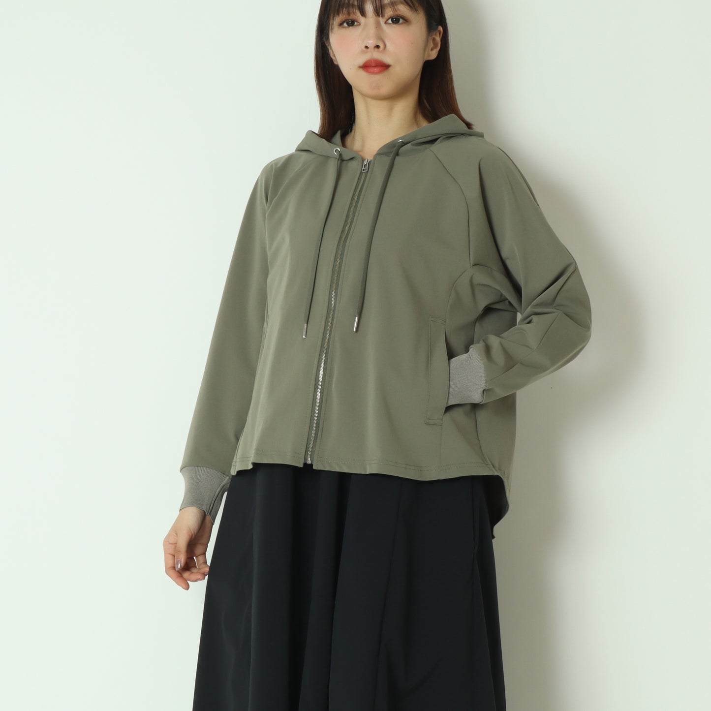 CICA配合サークルストレッチフーディー DR261-0018