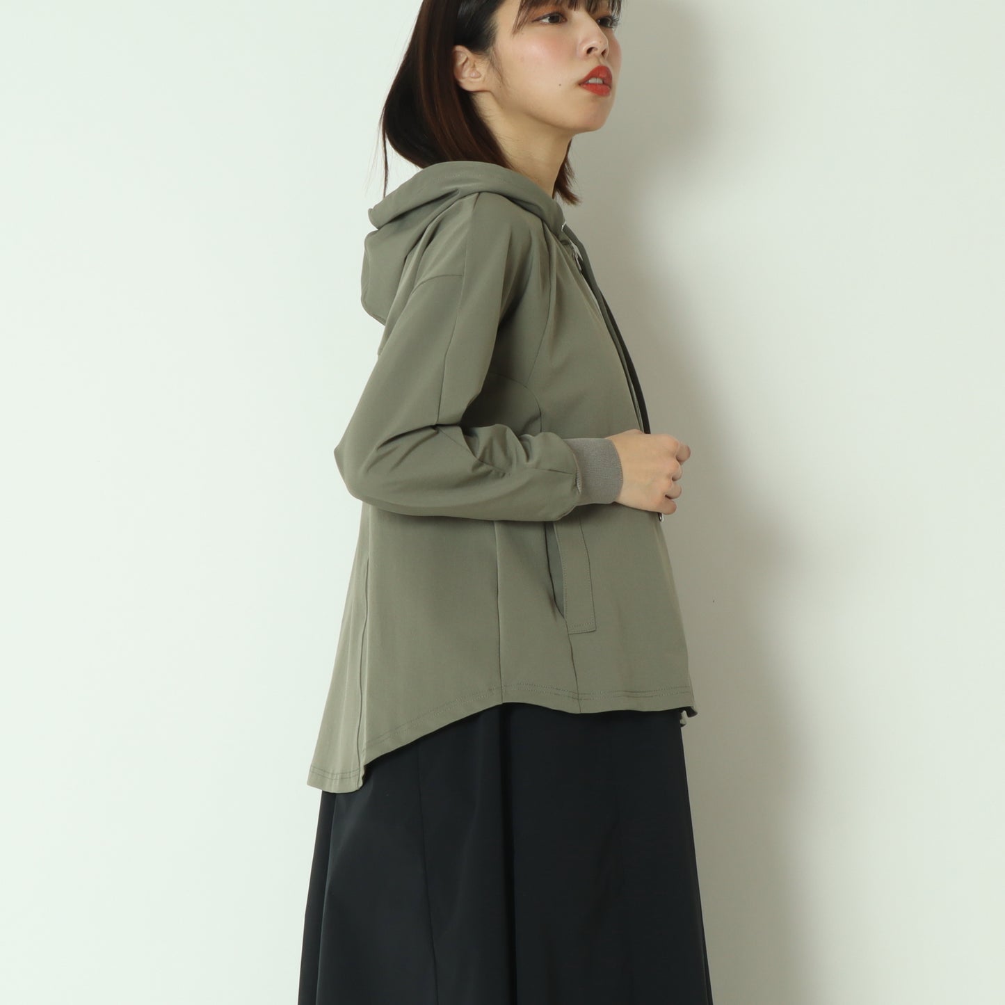 CICA配合サークルストレッチフーディー DR261-0018