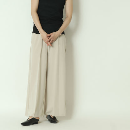 CICA配合サークルストレッチワイドパンツ　DR2610014