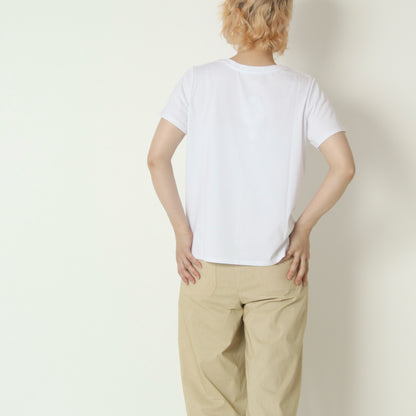 エンボス×箔ロゴTシャツ　DR2610023