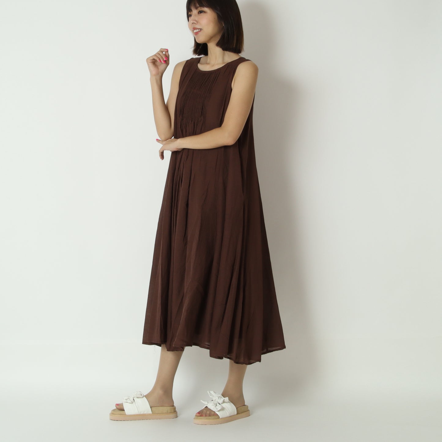 ピンタック2WAYワンピース　DR2610008