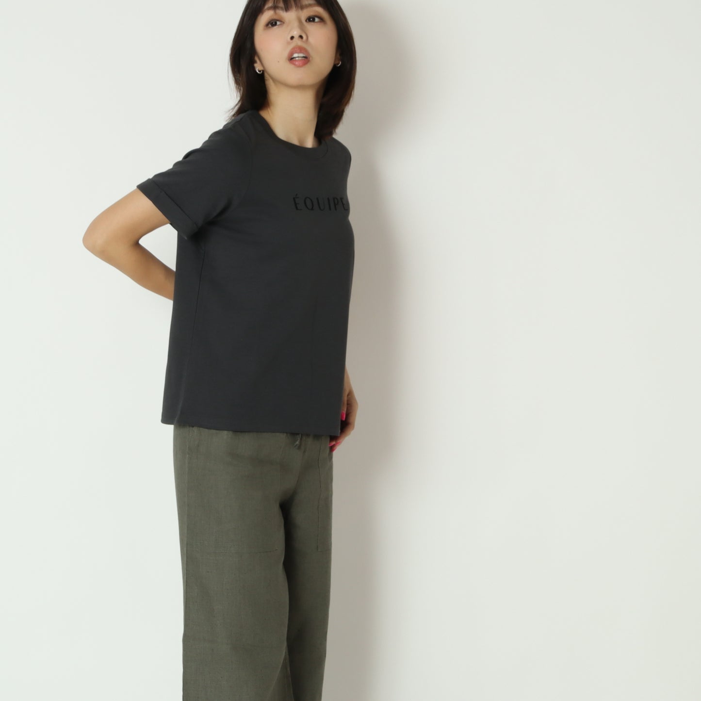 トリケアコットンロゴTシャツ　DR2610030